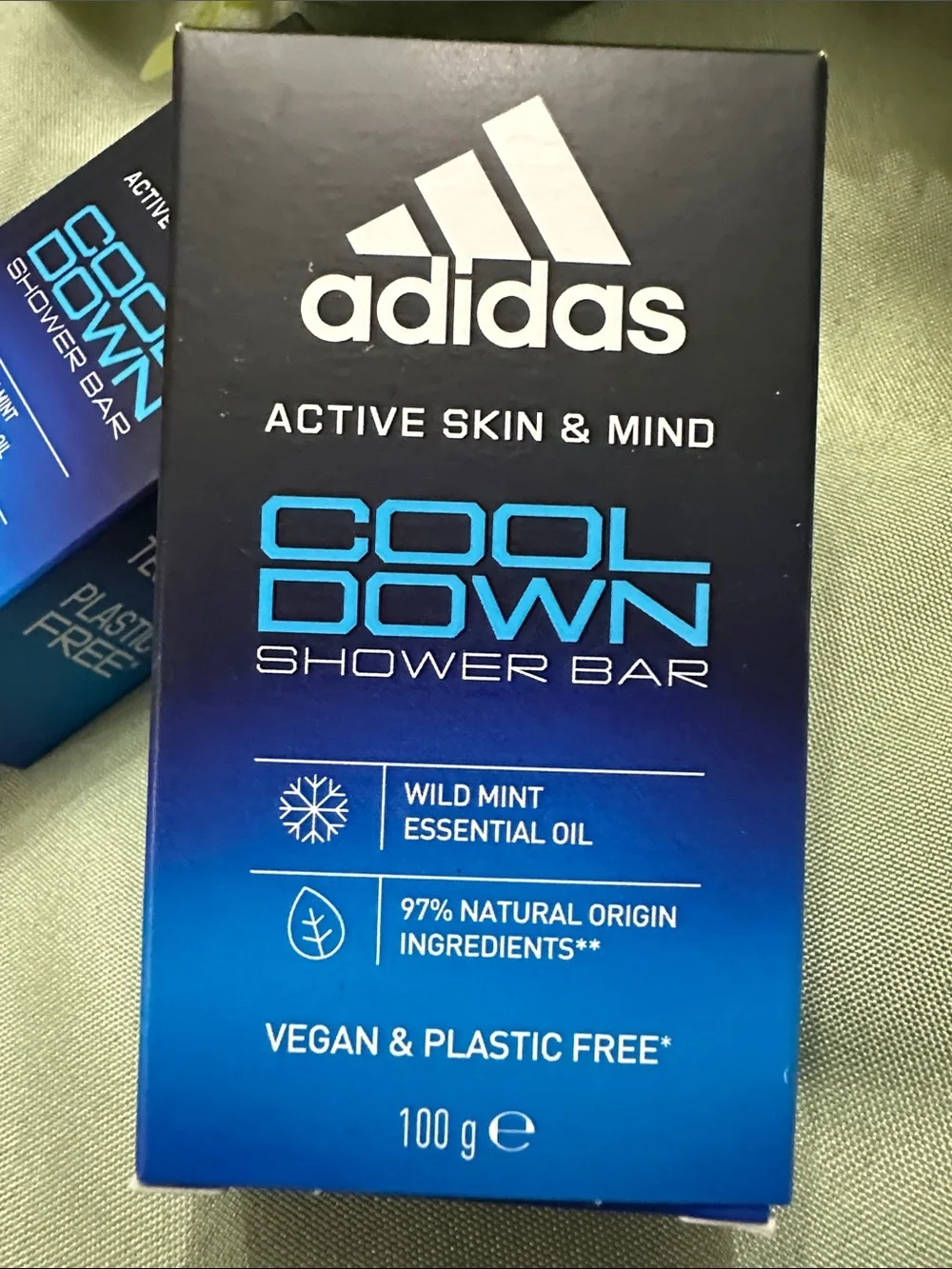 Adidas 2 bar bundle cool down shower bars plus free mystery gift